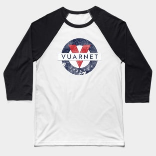 Distressed Vuarnet Original Art Baseball T-Shirt